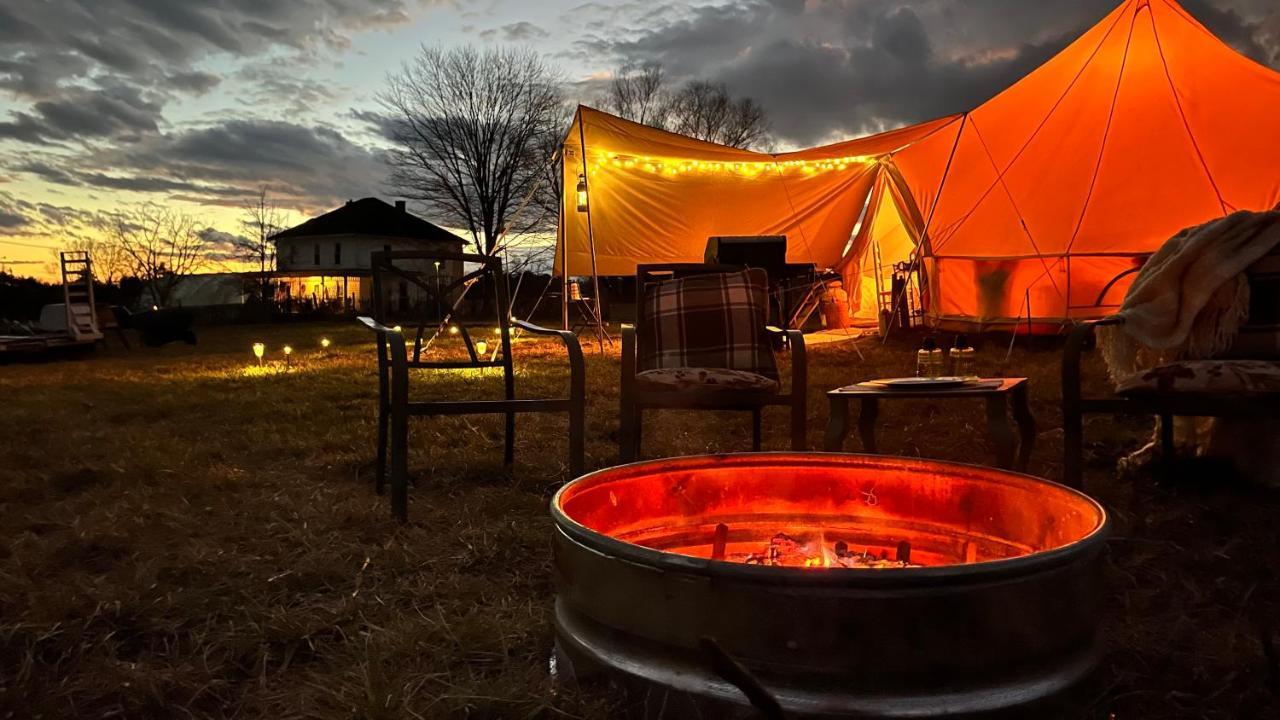 Shenandoah Valley Glamping - Amazing Views - Farm Edinburg Dış mekan fotoğraf