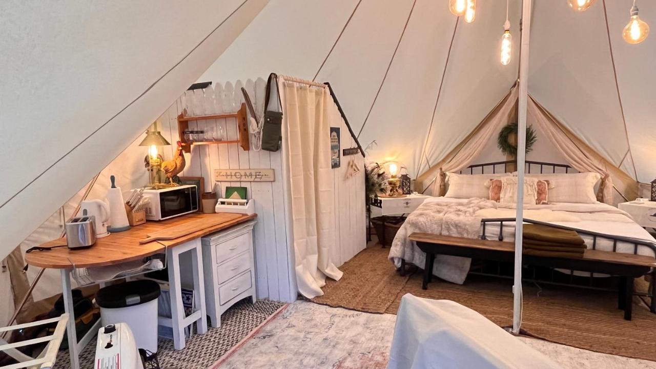 Shenandoah Valley Glamping - Amazing Views - Farm Edinburg Dış mekan fotoğraf