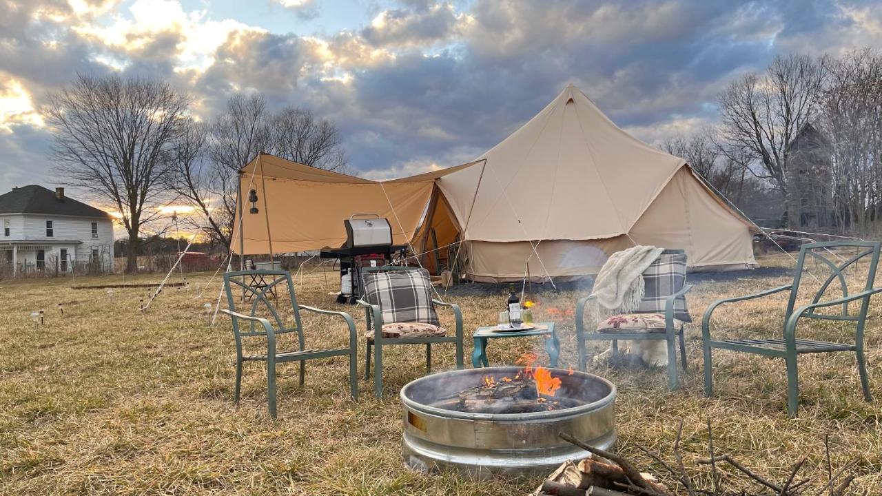 Shenandoah Valley Glamping - Amazing Views - Farm Edinburg Dış mekan fotoğraf