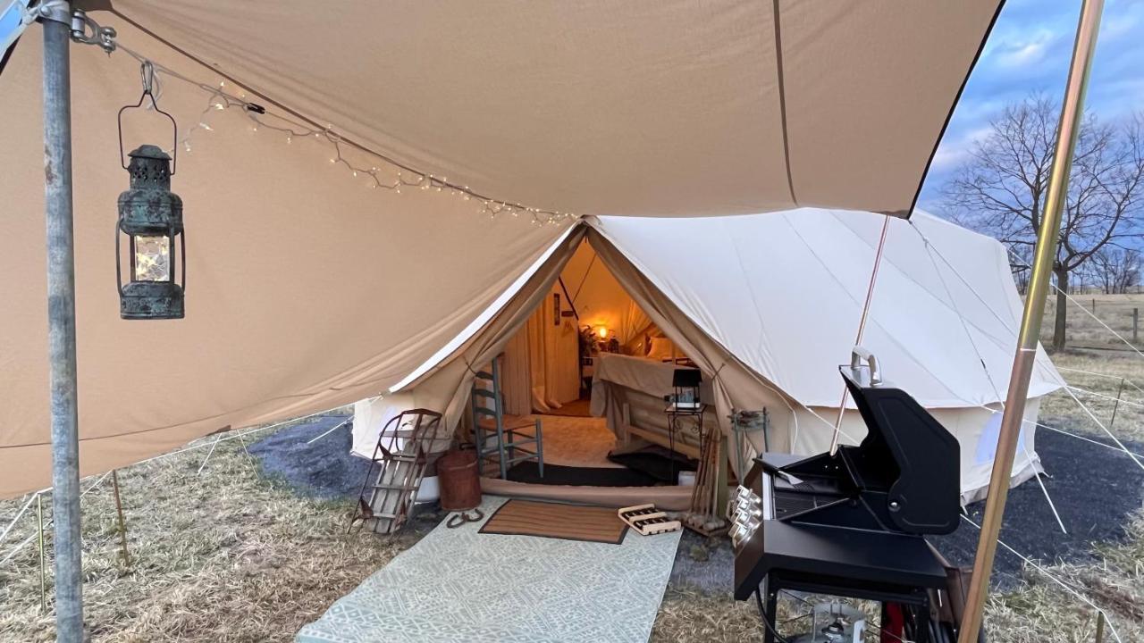 Shenandoah Valley Glamping - Amazing Views - Farm Edinburg Dış mekan fotoğraf